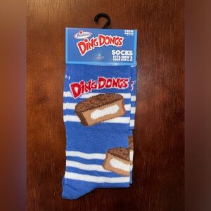 DING DONGS NOVELTY CREW SOCKS NWT MEN’S SHOE SIZE 6-12